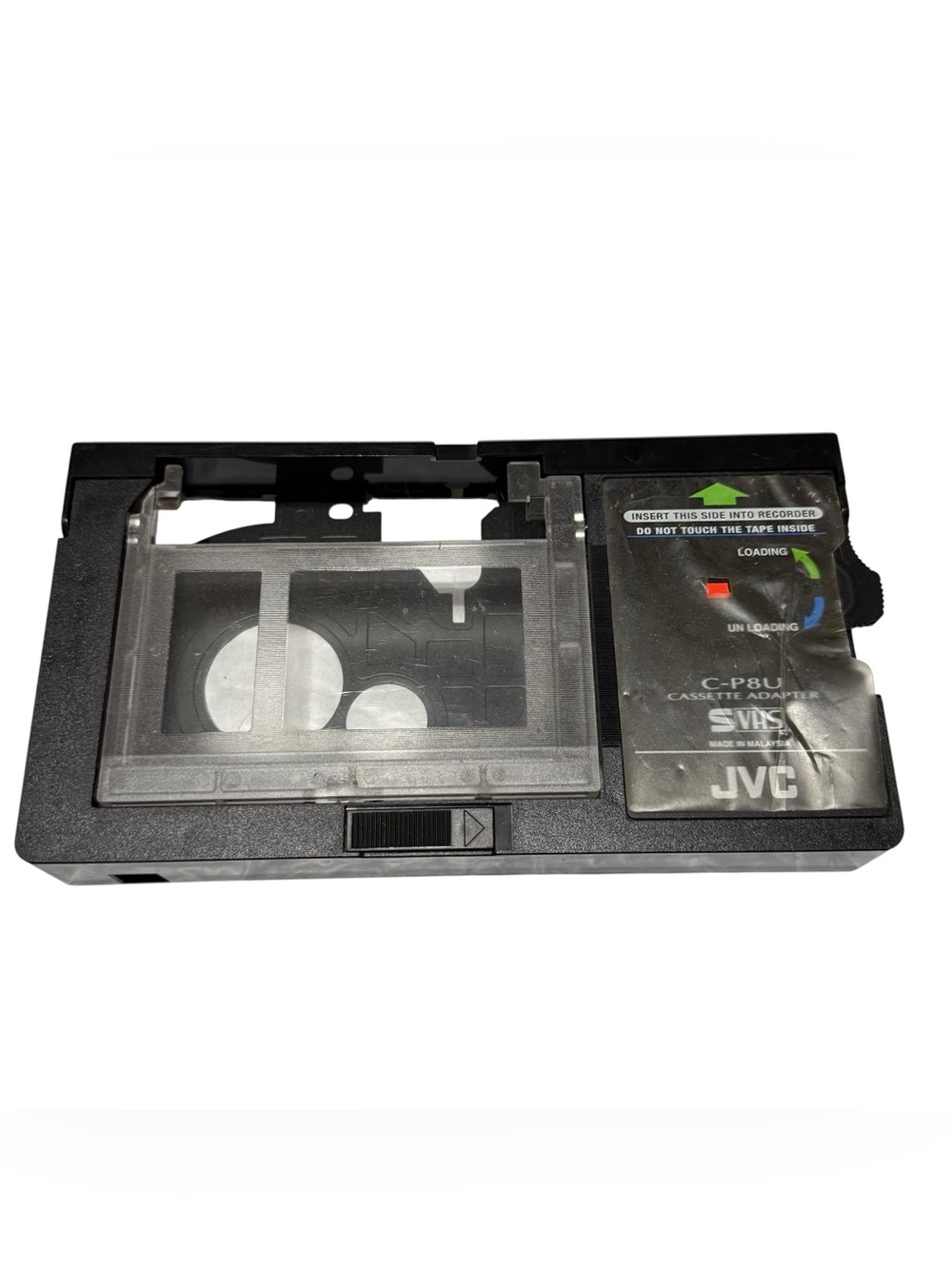 JVC C-P8U S-VHS Cassette Adapter for Camcorder Tapes, Model C-P8U